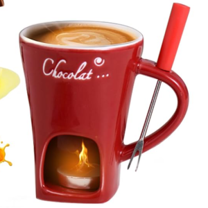 Chocolate Melting Mug with Fork